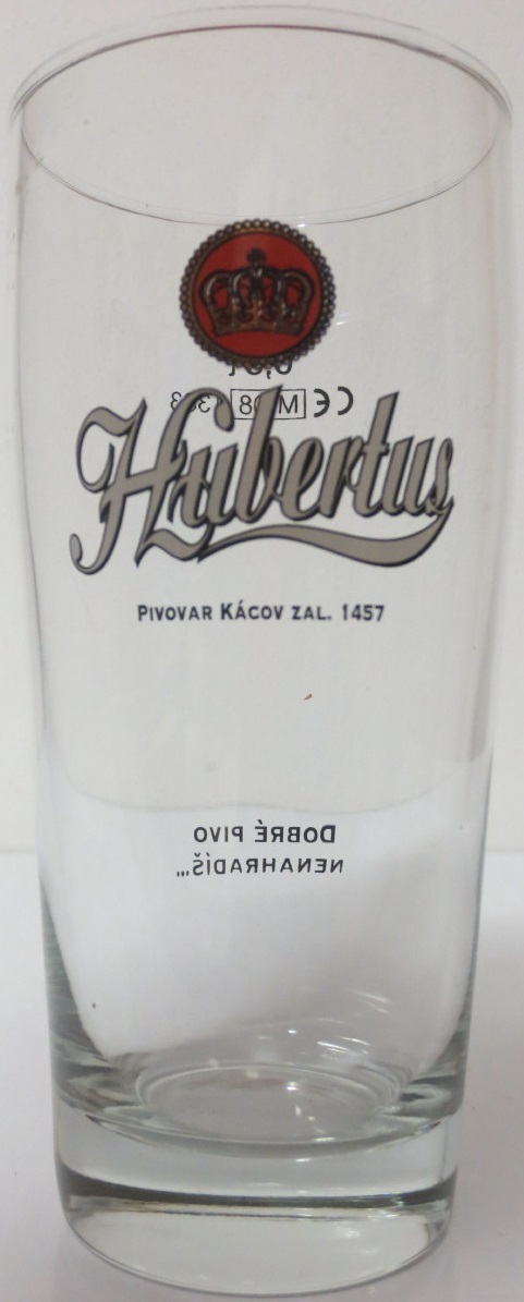 HUBERTUS PIVOVAR KÁCOV ZAL. 1457 DOBRÉ PIVO NENAHRADÍŠ... (0,3L) Willi