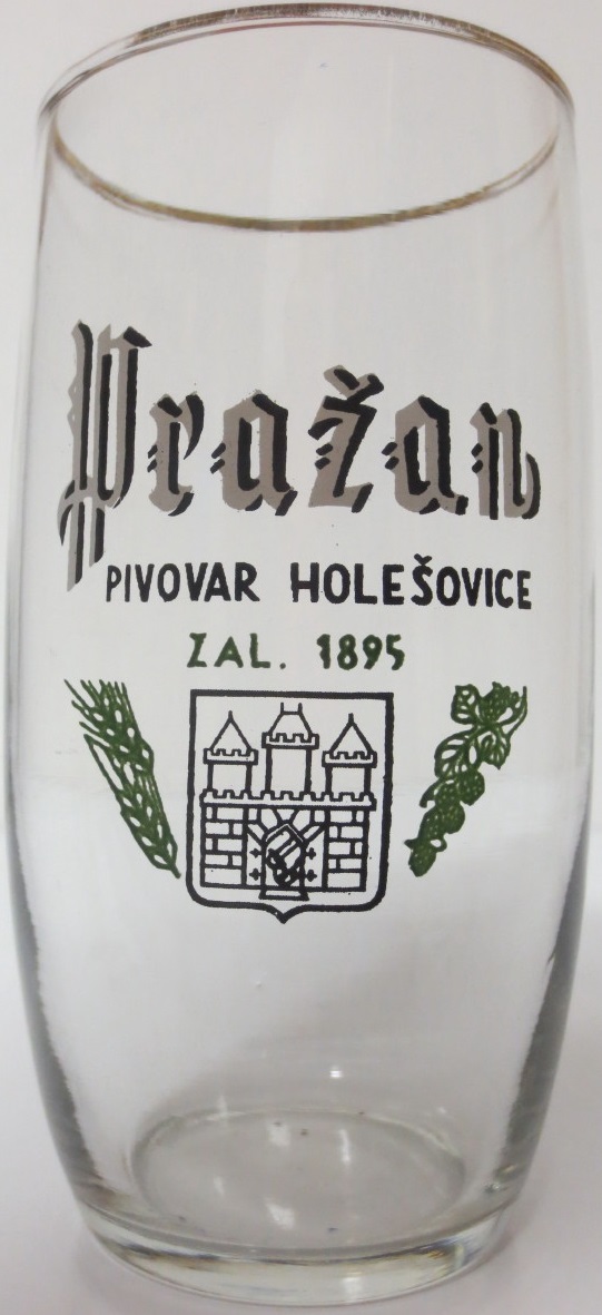Pražan PIVOVAR HOLEŠOVICE ZAL. 1895 (0,3L) štuc