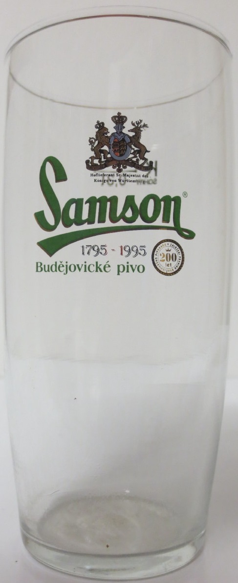 Samson 1795-1995 Budějovické pivo 200 let (0,3L) Willi