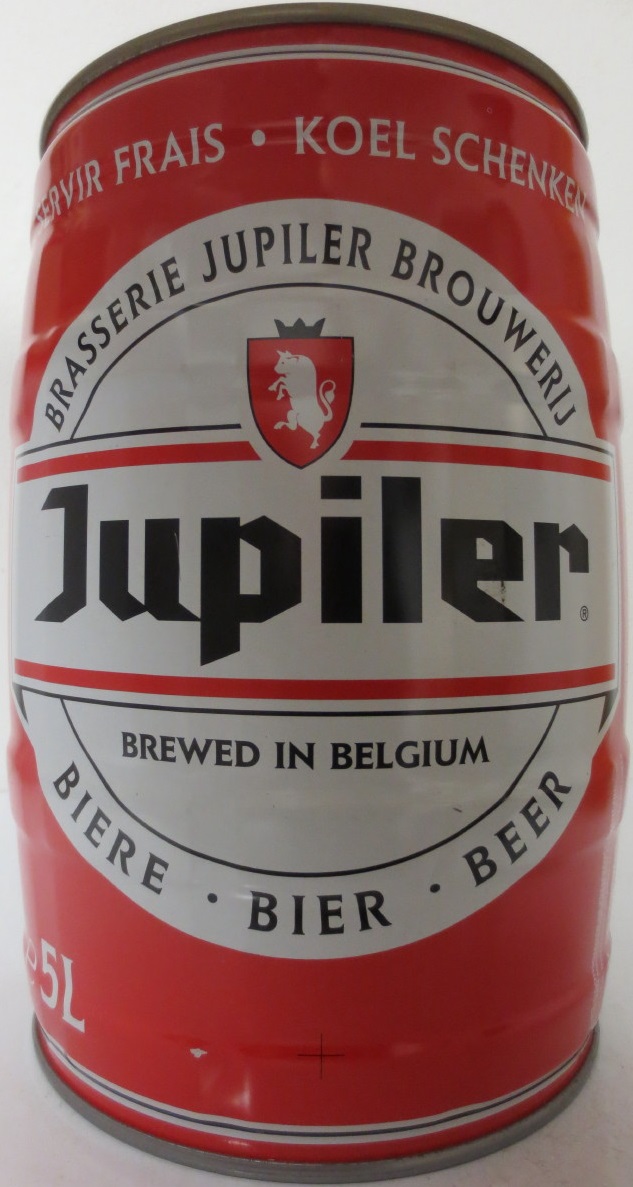 Jupiler BREWED IN BELGIUM Nr.1
