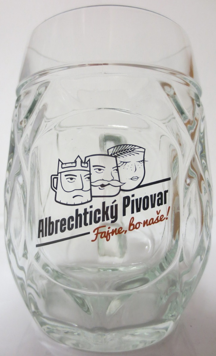 Albrechtický Pivovar Fajne, bo naše! (0,5L) krýgl