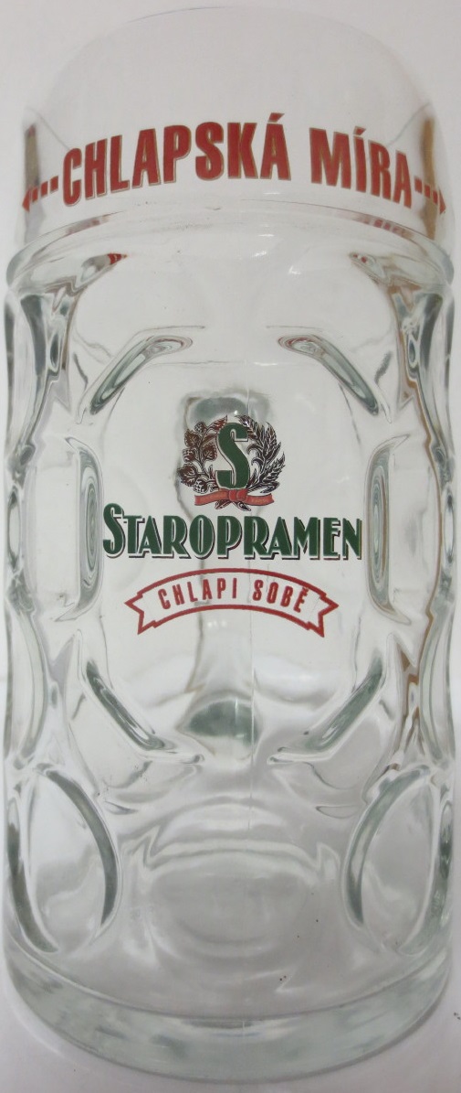 STAROPRAMEN CHLAPI SOBĚ ....CHLAPSKÁ MÍRA.... (1L) Isar