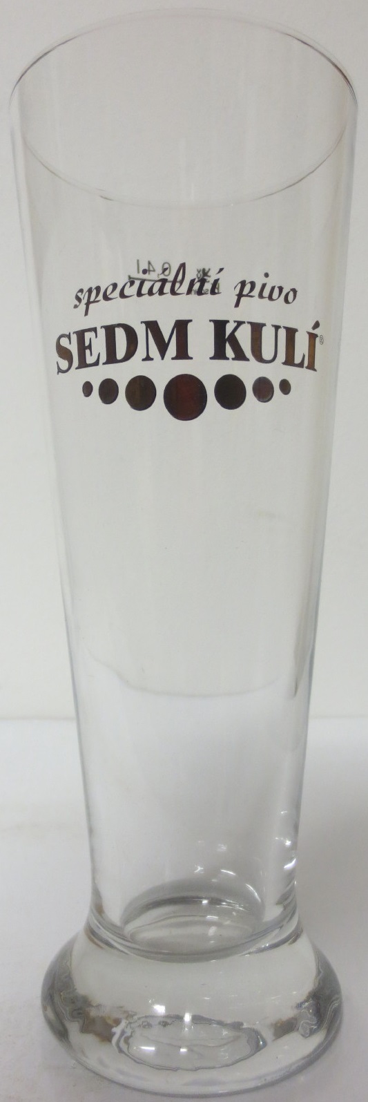 speciální pivo SEDM KULÍ (0,4L) štuc vysoký