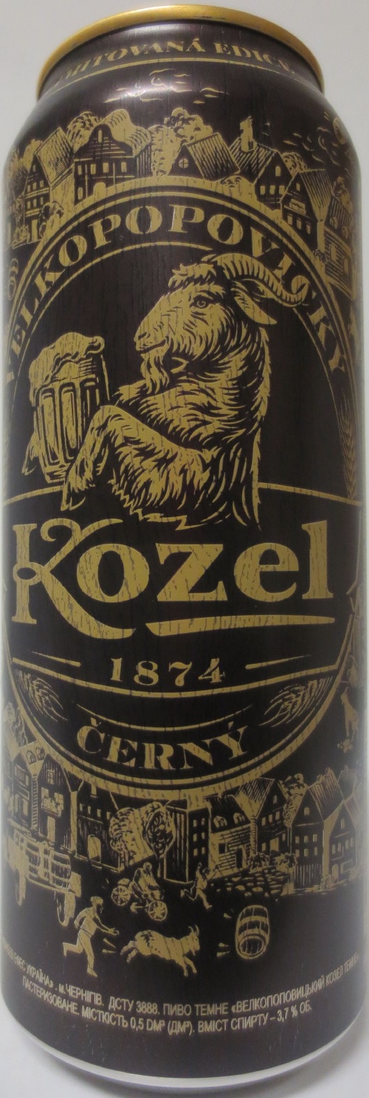 VELKOPOPOVICKÝ Kozel 1874 ČERNÝ (50cl) (B/O)