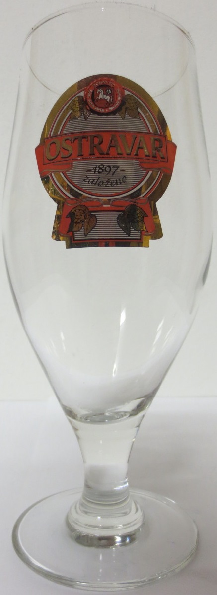 OSTRAVAR -1897- založeno (0,5L) stopka