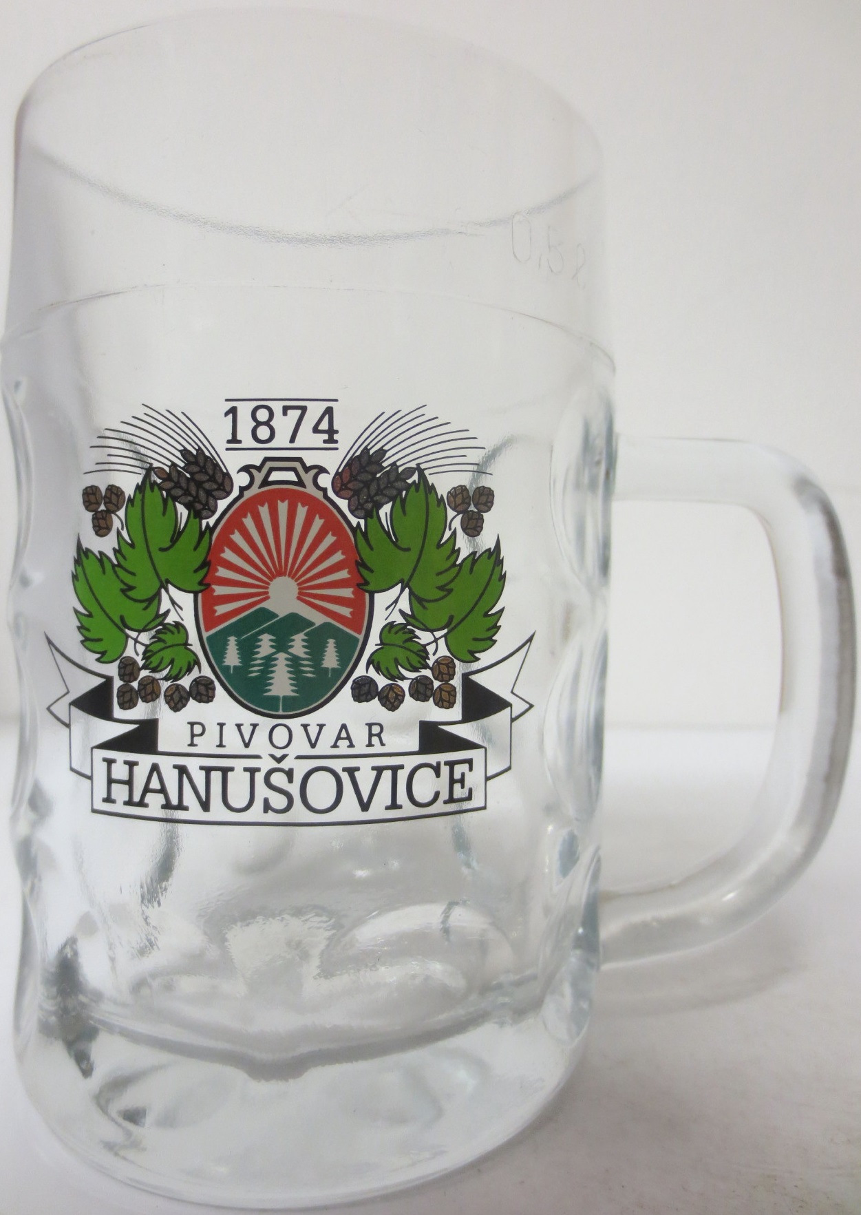 PIVOVAR HANUŠOVICE (0,5L) starý krýgl