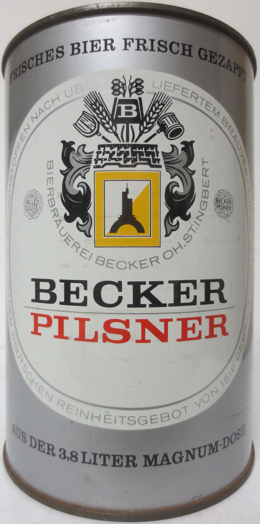 BECKER PILSNER (3,8L) (SS) Nr.1