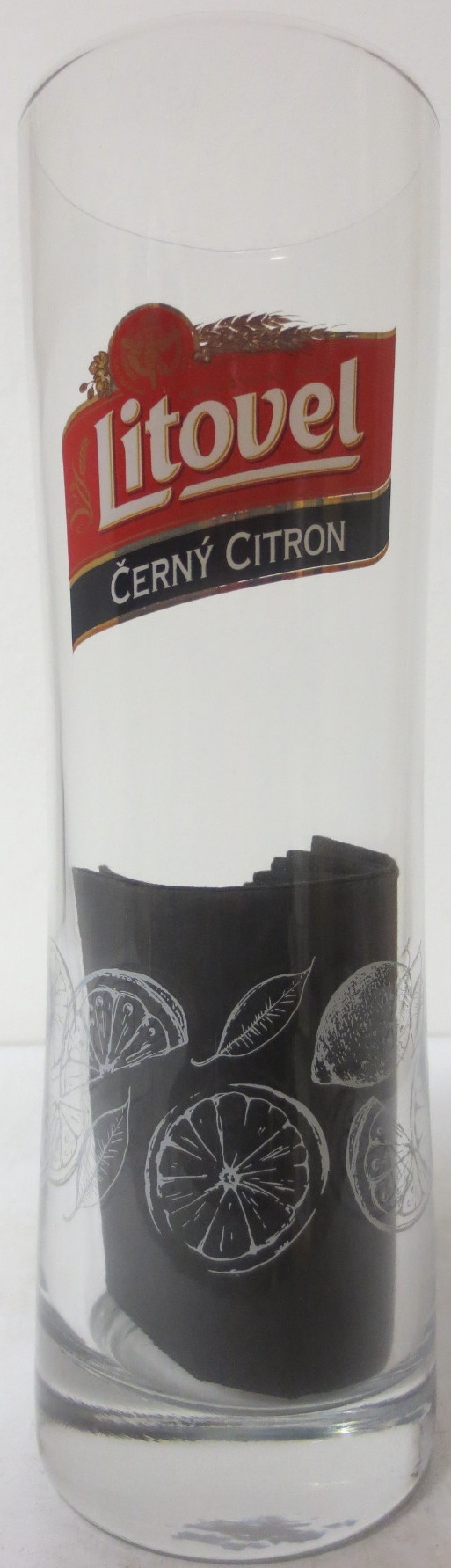 Litovel ČERNÝ CITRON (0,4L) štuc vysoký