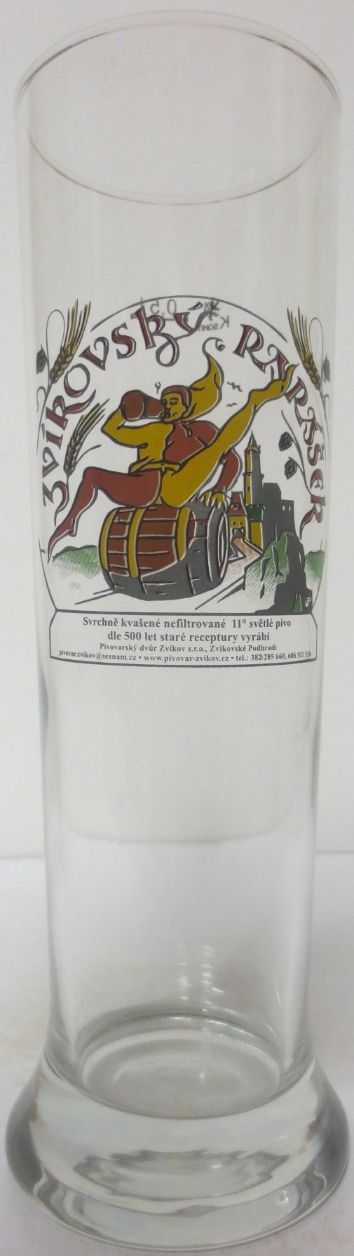 ZVÍKOVSKÝ RARÁŠEK (0,5L) štuc vysoký