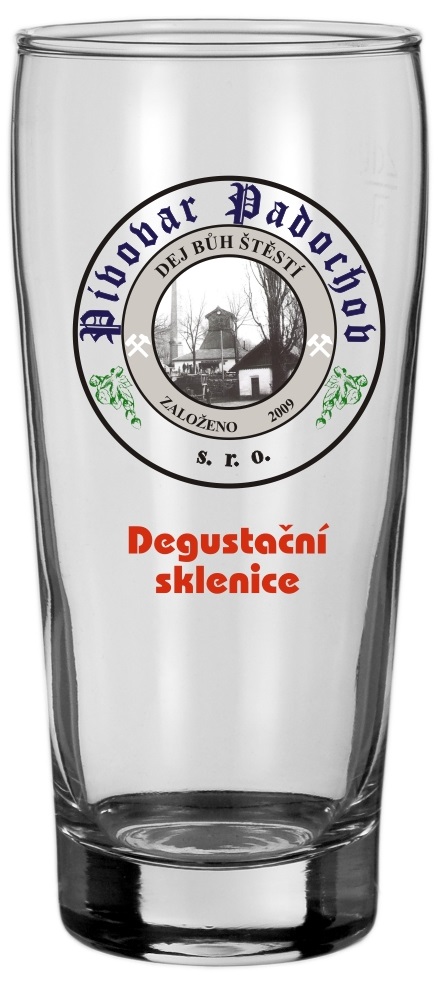Pivovar Padochov Degustační sklenice (0,2L) Willi