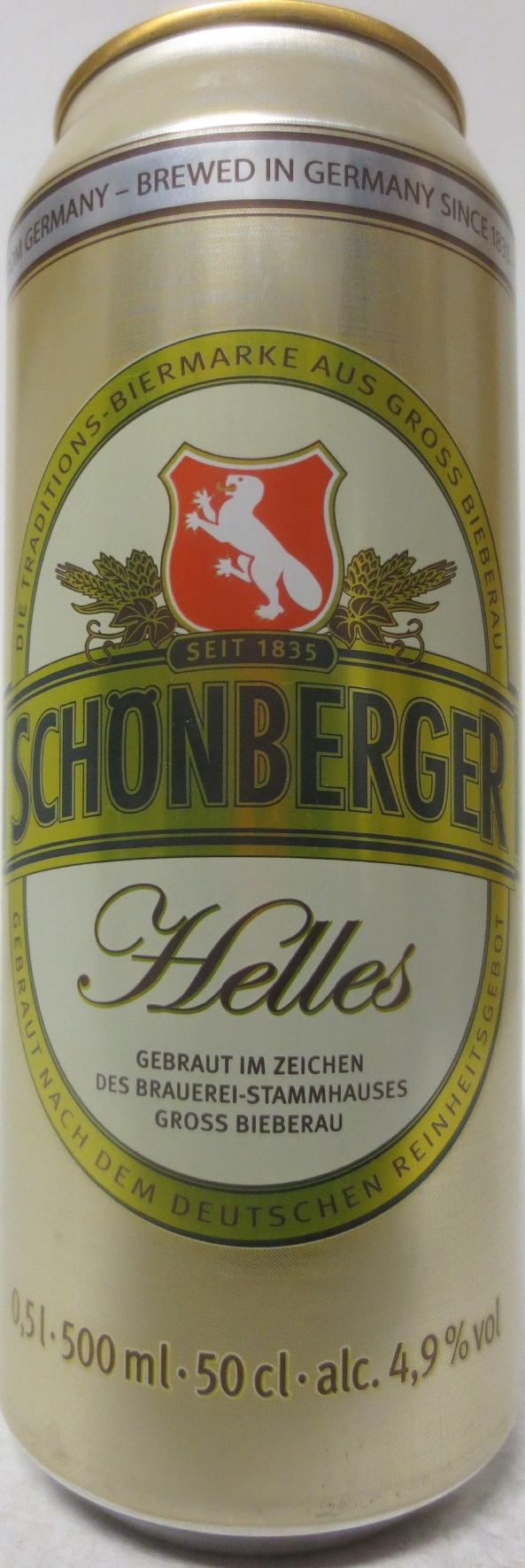 SCHÖNBERGER Helles (50cl) 