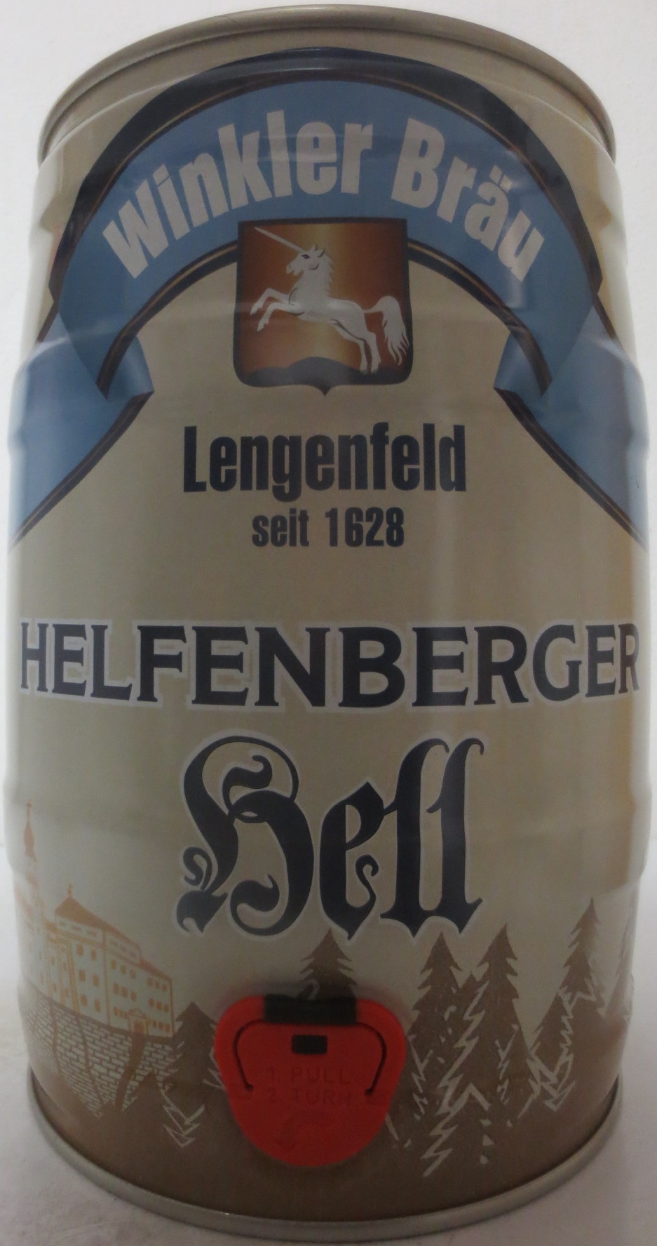 Winkler Bräu Lengenfeld seit 1828 HELFENBERGER hell