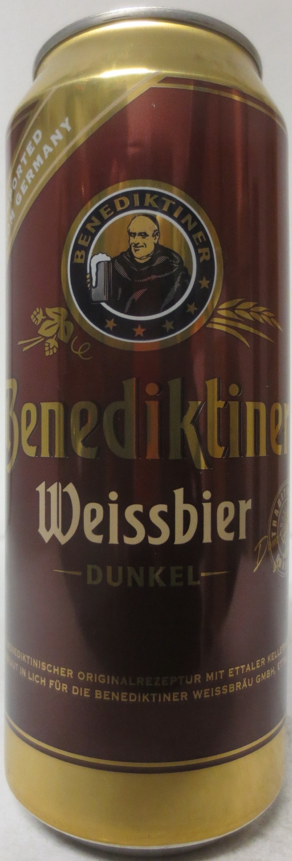 Benediktiner Weissbier DUNKEL (50cl) 
