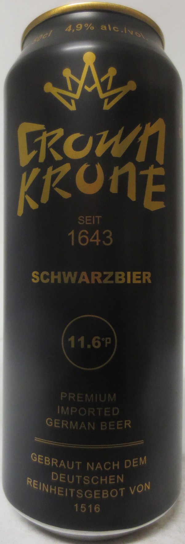 CROWN KRONE SCHWARZBIER (50cl) 