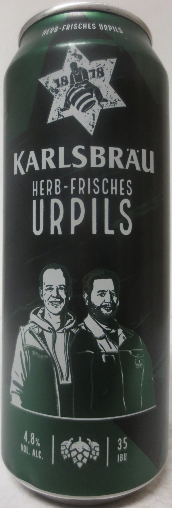 KARLSBRÄU HERB-FRISCHES UR PILS (50cl) Nr.1 