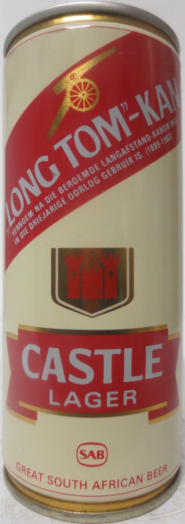 CASTLE LAGER LONG TOM-CAN CS (45cl) (T/O) Nr.1