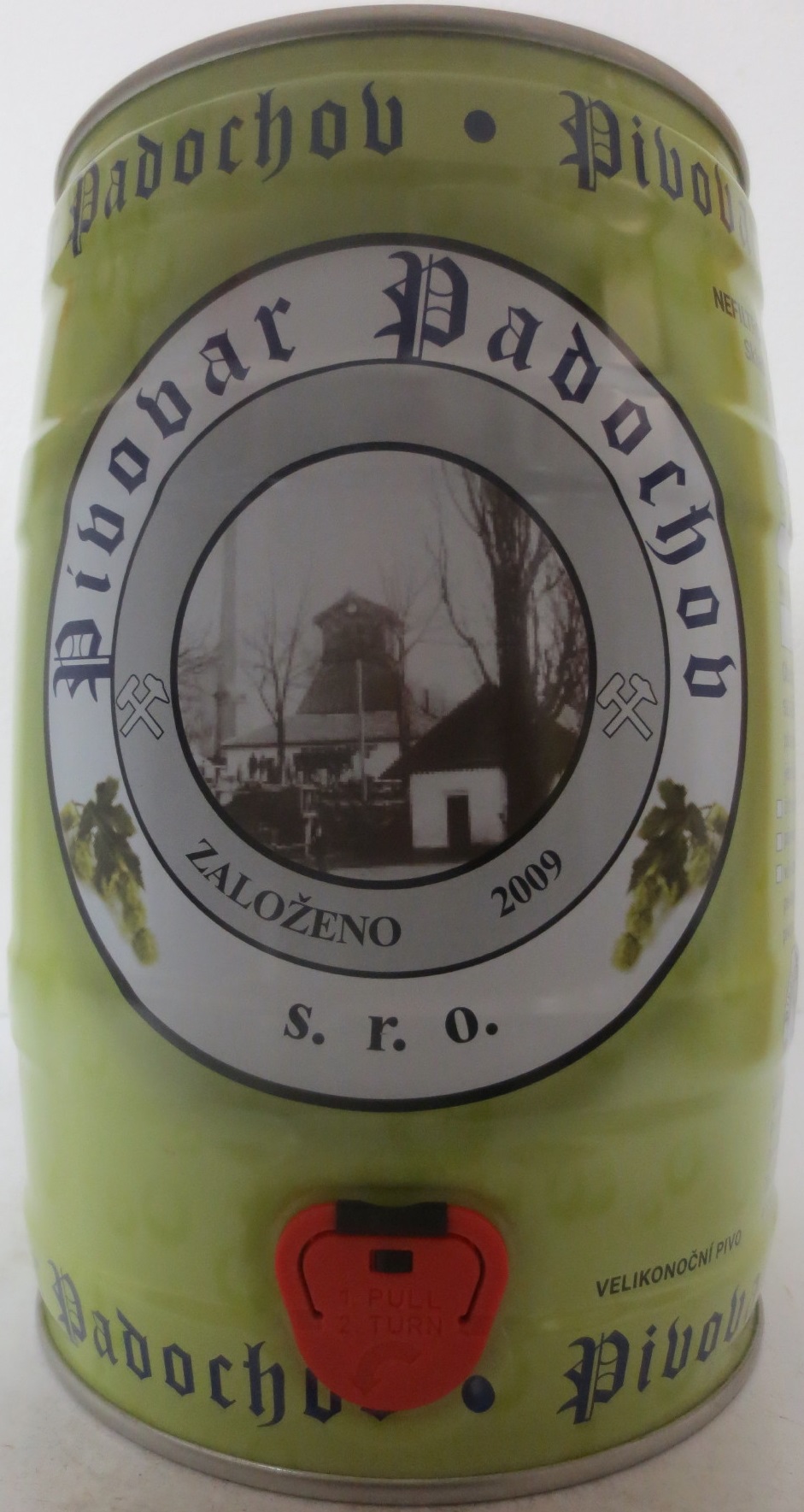 Pivovar Padochov s.r.o. (5L) č.3 (zelený)