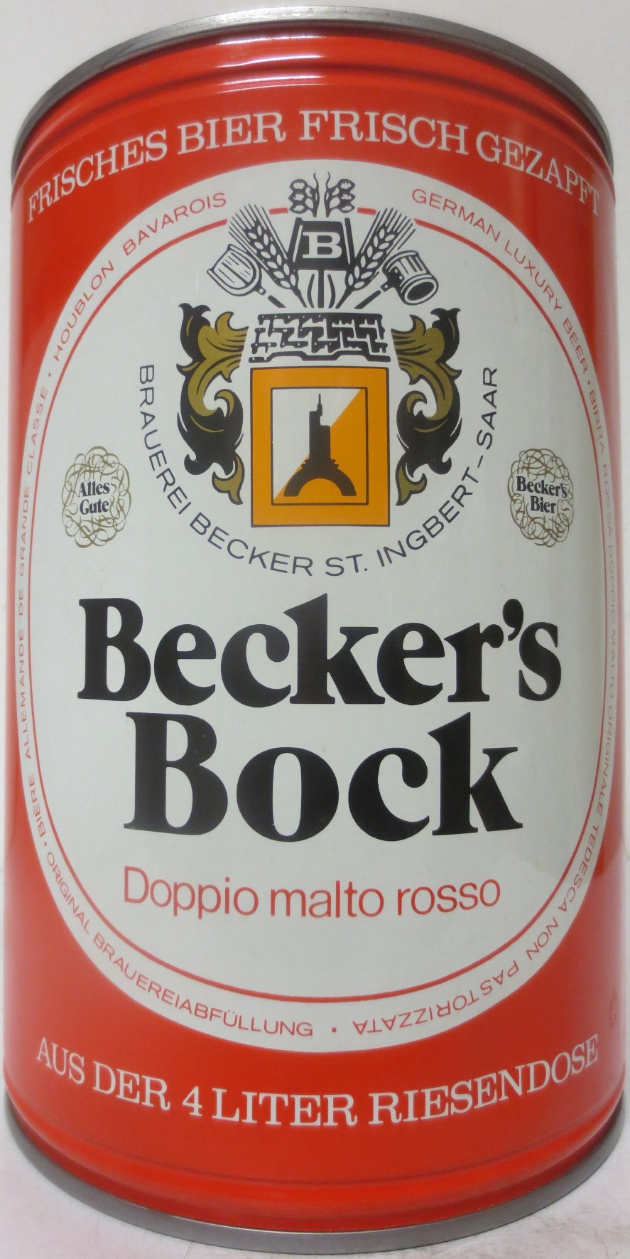 Becker´s Bock Doppio malto rosso (4L) (CS) Nr.1