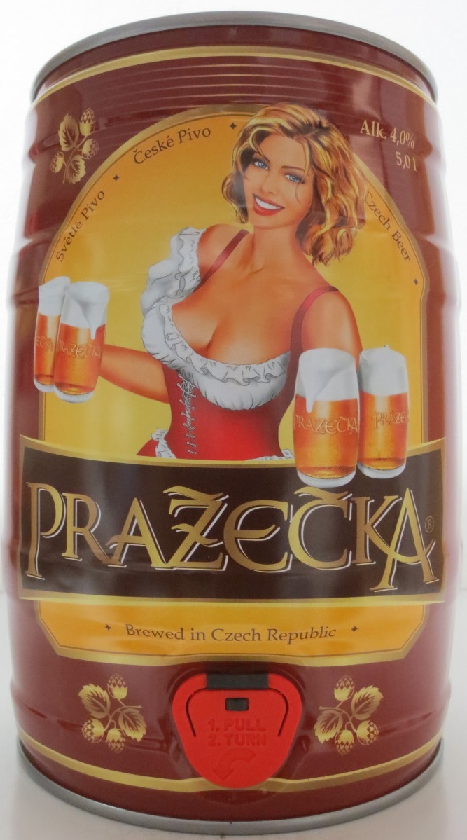 PRAŽEČKA Brewed in Czech Republic (PLATAN) č.2