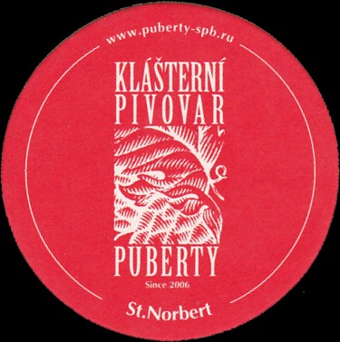 KLÁŠTERNÍ PIVOVAR PUBERTY St. Norbert (PTEX-K-a)