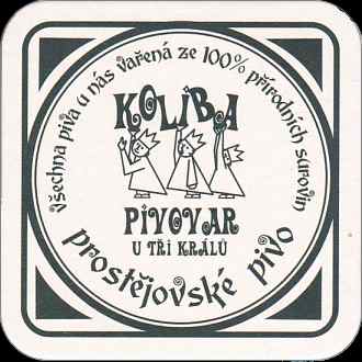 PIVOVAR U TŘÍ KRÁLŮ prostějovské pivo (zelený) (PTMP-Č-a) 