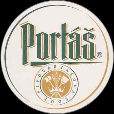 Portáš PIVOVAR ZAŠOVÁ 2003 (PTMP-K-a) 