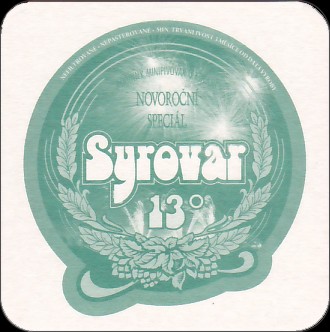 Syrovar 13° NOVOROČNÍ SPECIÁL (PTMP-Č-a) - 