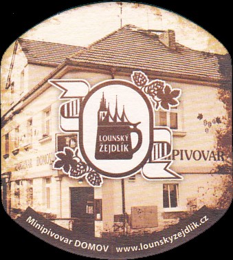 LOUNSKÝ ŽEJDLÍK Minipivovar DOMOV www.lounskyzejdlik.cz (PTMP-S-a) 