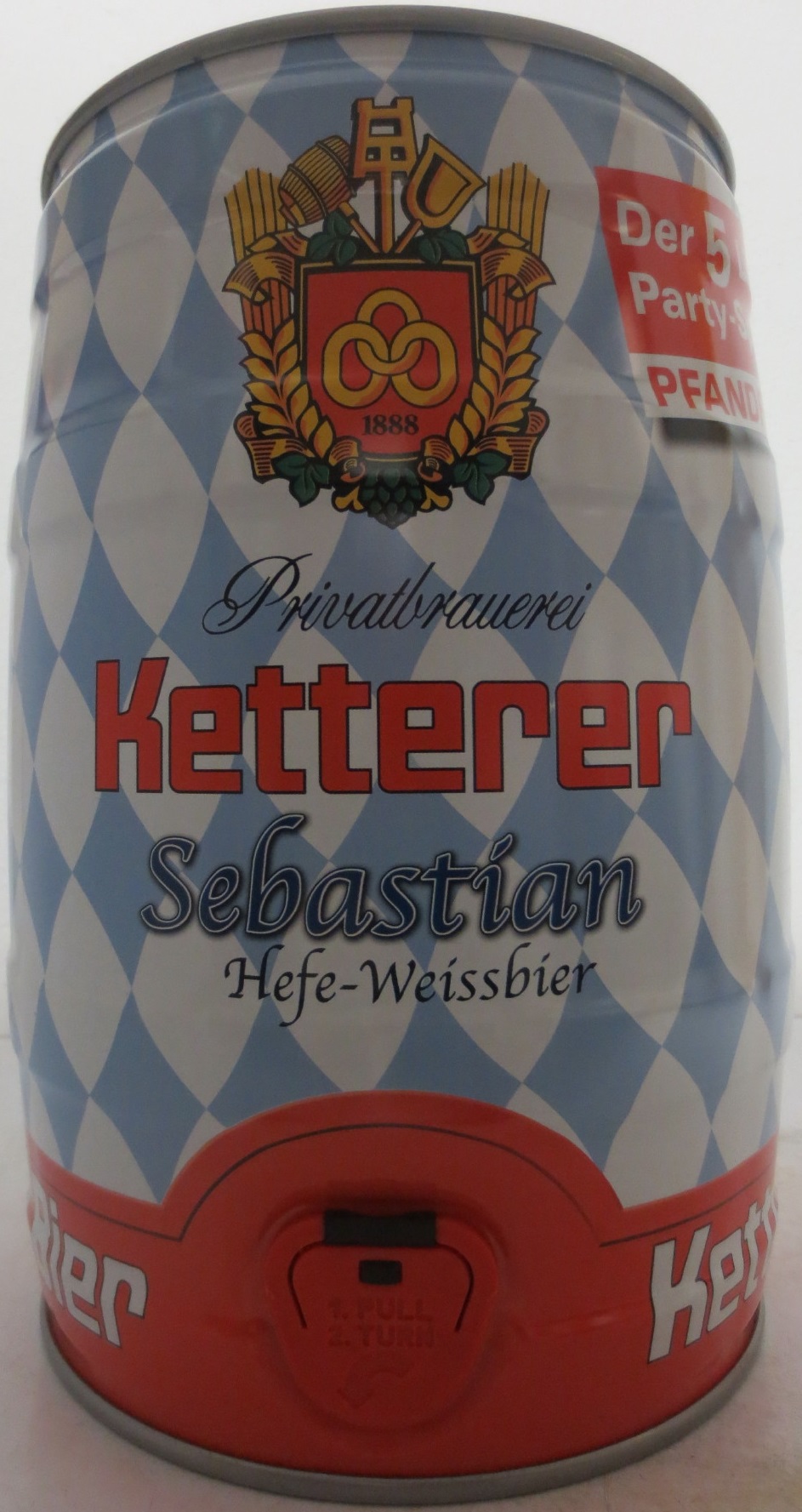 Ketterer Sebastian Hefe-Weissbier (5L)