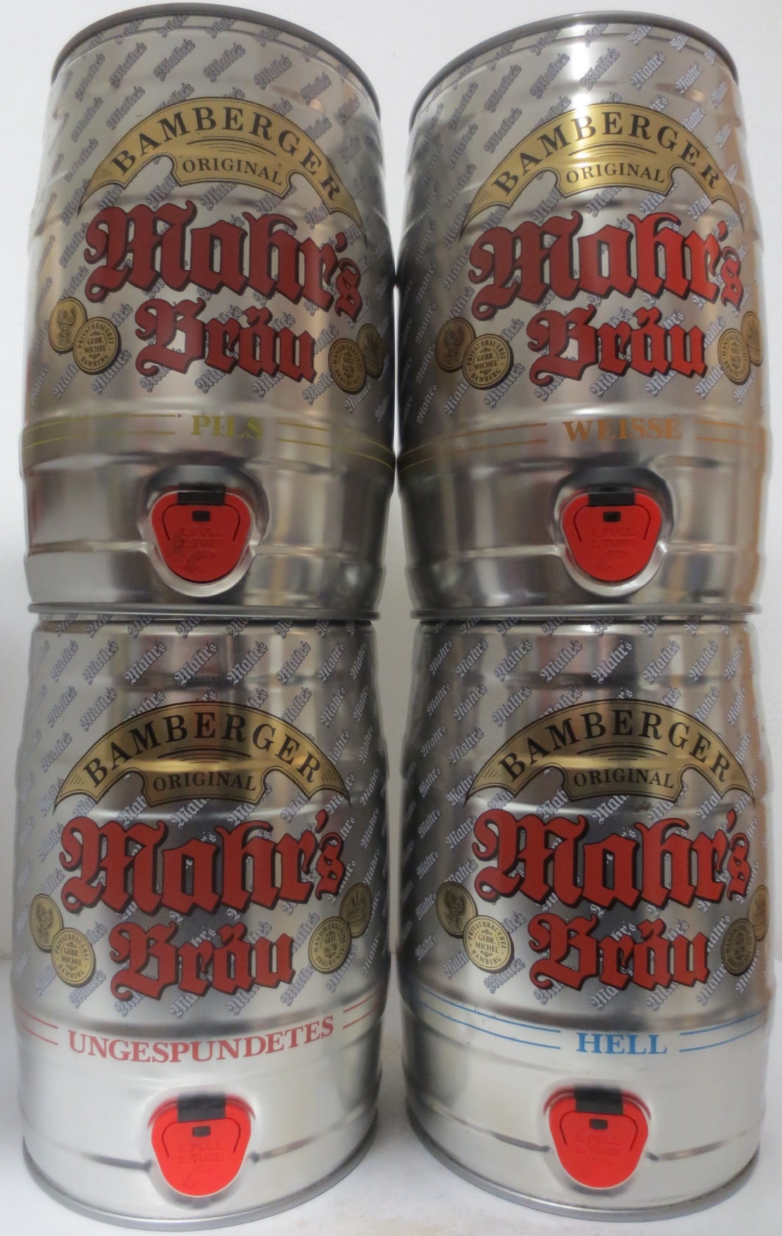 Mahr´s Bräu HELL set 4 gallons