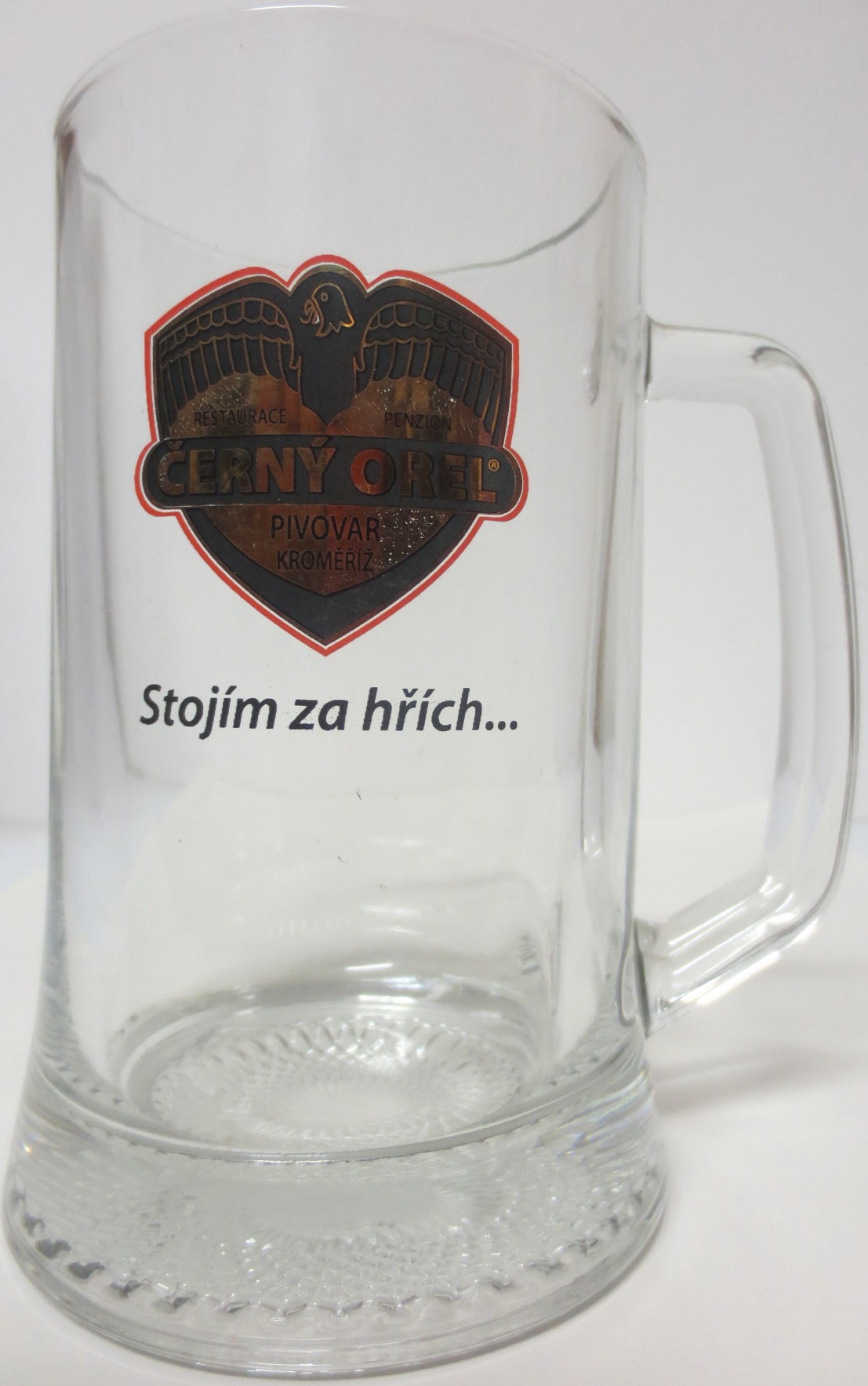 ČERNÝ OREL PIVOVAR KROMĚŘÍŽ Stojím za hřích.... (0,5L) Lajdyja