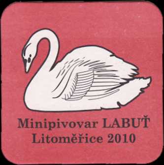 Minipivovar LABUŤ Litoměřice 2010 (PTMP-Č-a)