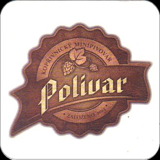 KOPŘIVNICKÝ MINIPIVOVAR Polivar ZALOŽENO 2014 č.2-světlejší (PTMP-Č-a)