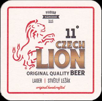 11° CZECH LION ORIGINAL QUALITY BEER LAGER I SVĚTLÝ LEŽÁK (PTMP-Č-ab) 