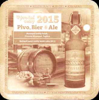 TEPLICKÝ PIVOVAR MONOPOL Výroční ceny 2015 Pivo, Bier & Ale (PTMP-Č-ab) 