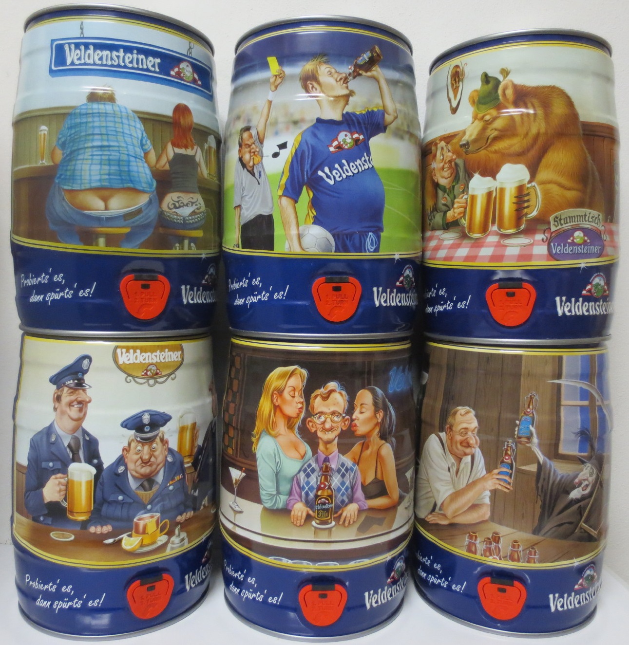 Veldensteiner set 6 gallons (Nr.1-Nr.6) 