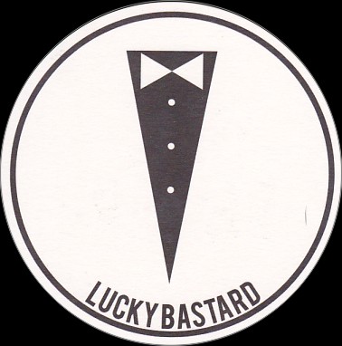 LUCKY BASTARD (bílo/černý) (PTMP-K-ab) 