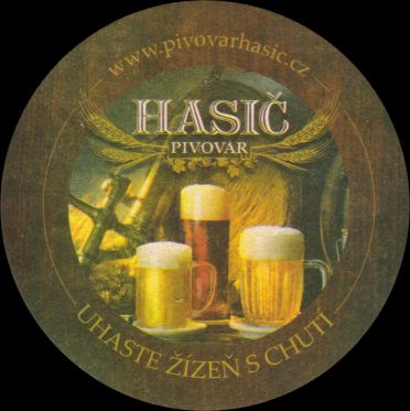 HASIČ PIVOVAR UHASTE ŽÍZEŇ S CHUTÍ www.pivovarhasic.cz (PTMP-K-ab) 