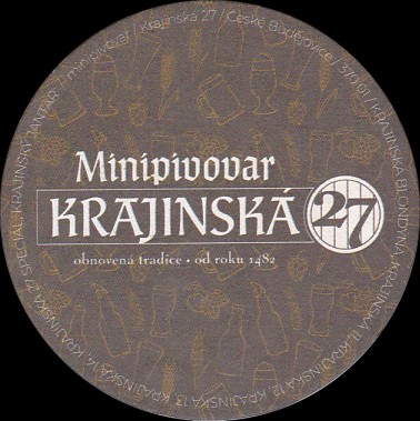 Minipivovar KRAJINSKÁ obnovená tradice od rou 1482 (PTMP-K-ab) 