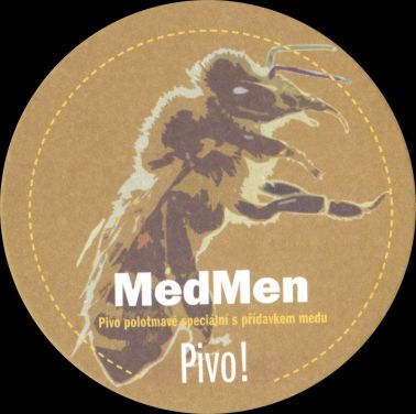 MedMen Pivo polotmavé specální s přídavkem medu Pivo! (PTMP-ab) 105mm - silný karton