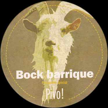 Bock barrique Pivo světlý speciál Pivo! (PTMP-K-ab)