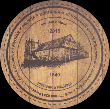PIVOVAR A PALÍRNA ČESKÁ KAMENICE Ing. Jan Kotouč 2015 (PTMP-K-ab)