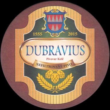 DOUBRAVIUS Pivovar Kelč NEFILTROVANÉ PIVO (PTMP-K-a) 