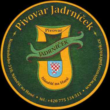 Pivovar JADRNÍČEK Náměšť na Hané (tmavší) (PTMP-K-a) 