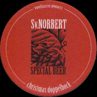 Sv. NORBERT SPECIAL BEER christmas doppelbock www.klasterni-pivovar.cz (PTMP-K-ab)