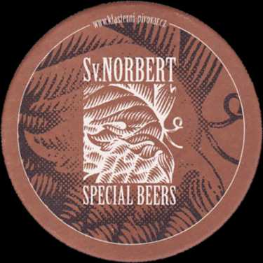 Sv. NORBERT SPECIAL BEERS www.klasterni-pivovar.cz (PTMP-K-a)