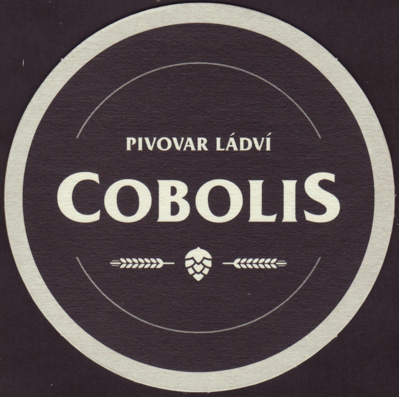 PIVOVAR LÁDVÍ COBOLIS (stříbrný okraj) (PTMP-K-a) 