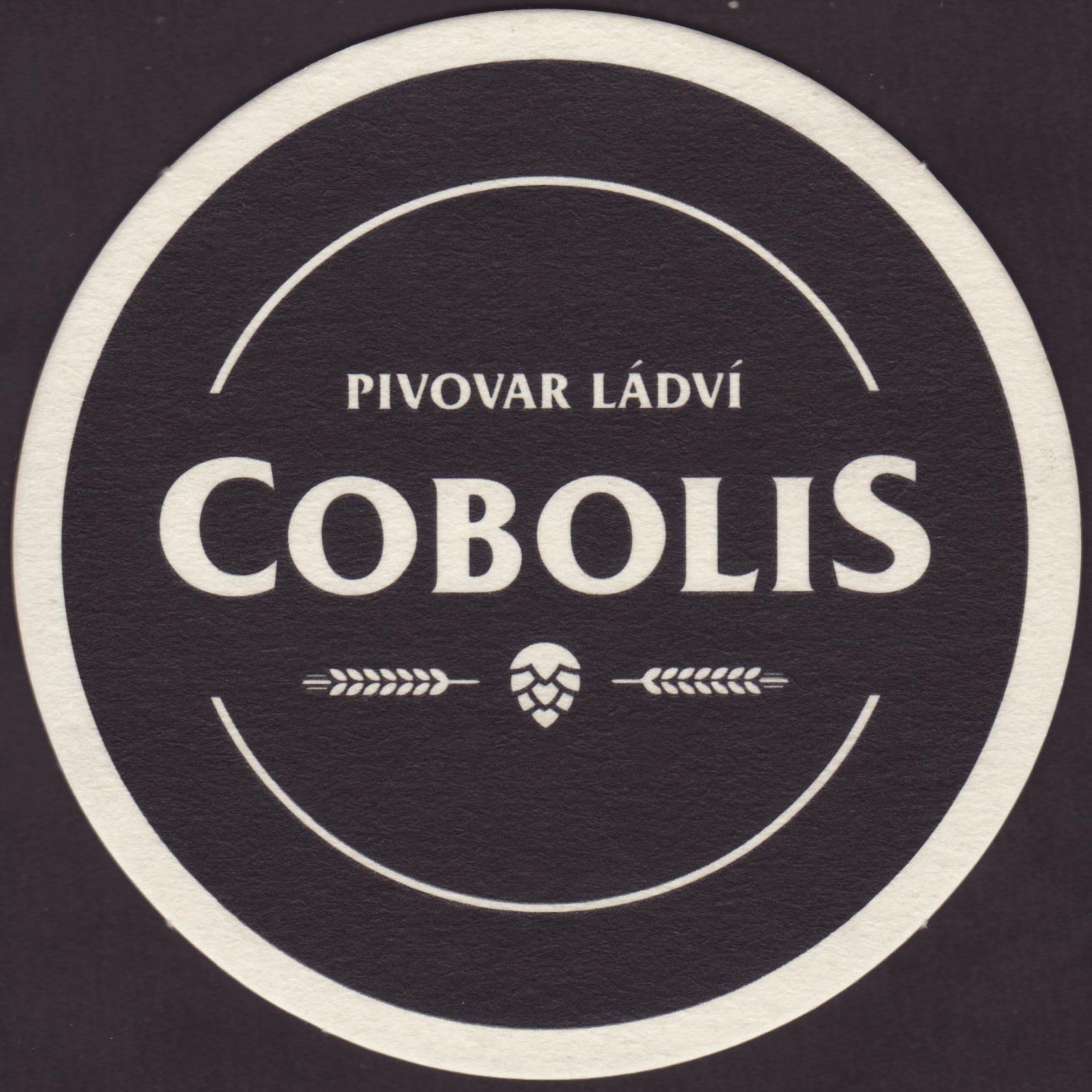 PIVOVAR LÁDVÍ COBOLIS (bílý okraj) (PTMP-K-a)
