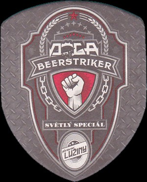 pivovar LUŽINY DOGA BEERSTRIKER SVĚTLÝ LEŽÁK (PTMP-S-ab) 