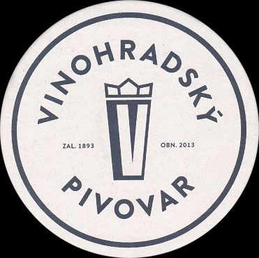 VINOHRADSKÝ PIVOVAR ZAL. 1893 OBN. 2013 (PTMP-K-a) 